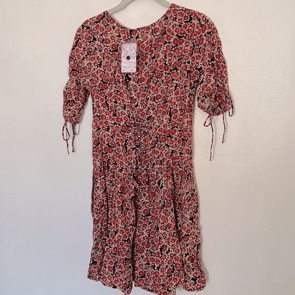 NWT Free People Laced Up Mini Dress - Picture 7 of 10
